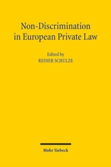 Non-Discrimination in European Private Law