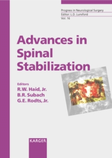 Advances in Spinal Stabilization