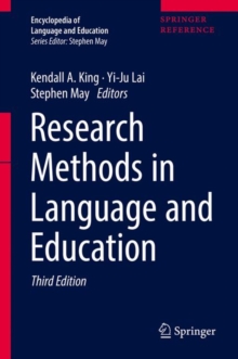 Research Methods in Language and Education, Hardback Book Research Methods in Language and Education, Hardback Book
