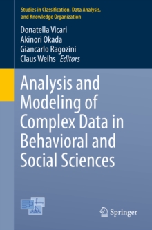 Analysis and Modeling of Complex Data in Behavioral and Social Sciences