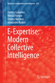 E-Expertise: Modern Collective Intelligence