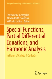 Special Functions, Partial Differential Equations, and Harmonic Analysis : In Honor of Calixto P. Calderon