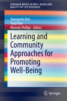 Learning and Community Approaches for Promoting Well-Being