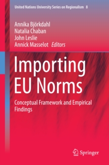 Importing EU Norms : Conceptual Framework and Empirical Findings