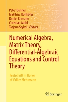 Numerical Algebra, Matrix Theory, Differential-Algebraic Equations and Control Theory : Festschrift in Honor of Volker Mehrmann