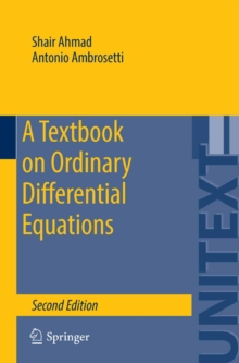 A Textbook on Ordinary Differential Equations