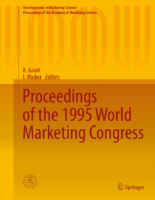 Proceedings of the 1995 World Marketing Congress