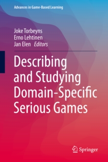 Describing and Studying Domain-Specific Serious Games