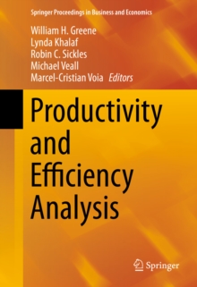 Productivity and Efficiency Analysis