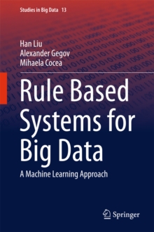 Rule Based Systems for Big Data : A Machine Learning Approach