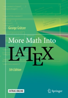 More Math Into LaTeX