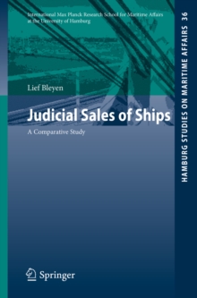 Judicial Sales of Ships : A Comparative Study