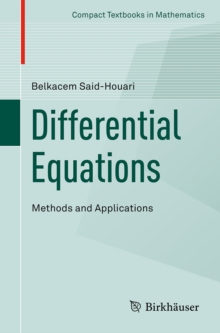 Differential Equations: Methods and Applications