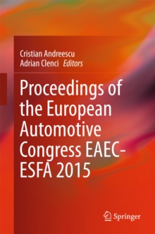 Proceedings of the European Automotive Congress EAEC-ESFA 2015