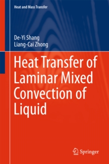 Heat Transfer of Laminar Mixed Convection of Liquid