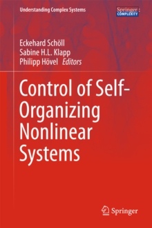 Control of Self-Organizing Nonlinear Systems