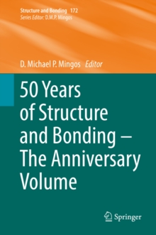 50 Years of Structure and Bonding - The Anniversary Volume