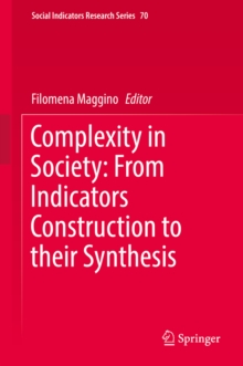 Complexity in Society: From Indicators Construction to their Synthesis