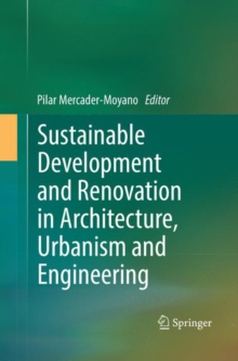 Sustainable Development and Renovation in Architecture, Urbanism and Engineering