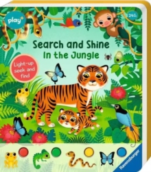 Ravensburger Play+ Infant & Toddler - Search and Shine In the Jungle : Light-up, seek and find