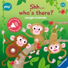 Ravensburger Play+ Infant & Toddler - ShhhWho's there? Jungle Animals My First Seek and Find Sound Book : Search and find