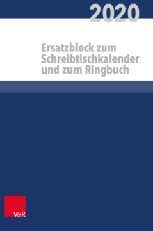 Pfarrerkalender / Pfarrerinnenkalender a Ersatzblock. : 2020, Paperback / softback Book Pfarrerkalender / Pfarrerinnenkalender a Ersatzblock. : 2020, Paperback / softback Book