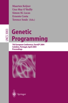 Genetic Programming : 7th European Conference, EuroGP 2004, Coimbra, Portugal, April 5-7, 2004, Proceedings