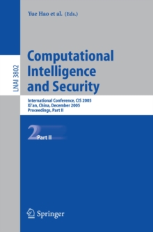 Computational Intelligence and Security : International Conference, CIS 2005, Xi'an, China, December 15-19, 2005, Proceedings, Part II