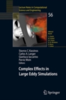 Complex Effects in Large Eddy Simulations