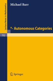 *- Autonomous Categories