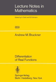 Differentiation of Real Functions