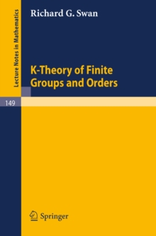 K-Theory of Finite Groups and Orders