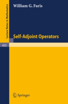 Self-Adjoint Operators