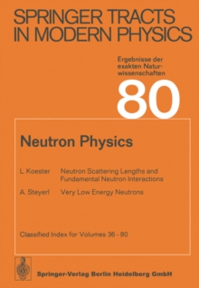 Neutron Physics