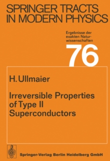 Irreversible Properties of Type II Superconductors