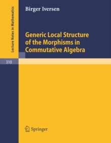 Generic Local Structure of the Morphisms in Commutative Algebra