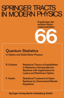 Quantum Statistics in Optics and Solid-State Physics