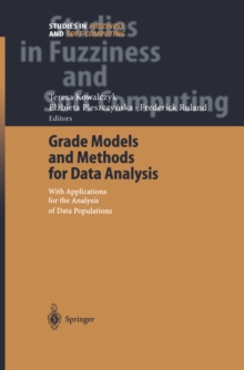 Grade Models and Methods for Data Analysis : With Applications for the Analysis of Data Populations