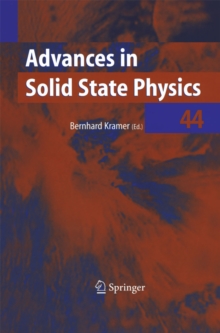 Advances in Solid State Physics