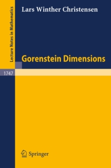 Gorenstein Dimensions