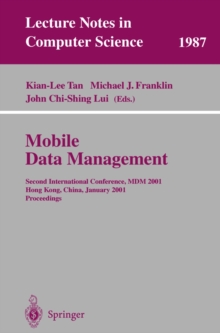 Mobile Data Management : Second International Conference, MDM 2001 Hong Kong, China, January 8-10, 2001 Proceedings