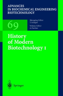 History of Modern Biotechnology I