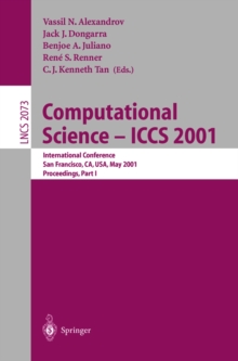 Computational Science - ICCS 2001 : International Conference San Francisco, CA, USA, May 28-30, 2001 Proceedings, Part I