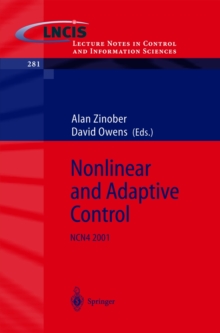 Nonlinear and Adaptive Control : NCN4 2001