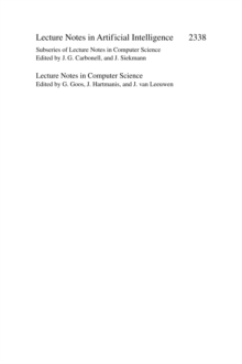 Advances in Artificial Intelligence : 15th Conference of the Canadian Society for Computational Studies of Intelligence, AI 2002 Calgary, Canada, May 27-29, 2002 Proceedings