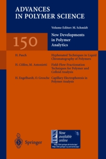 New Developments in Polymer Analytics I