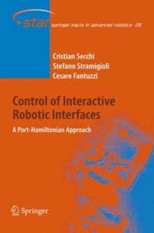 Control of Interactive Robotic Interfaces : A Port-Hamiltonian Approach