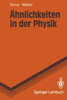 Ahnlichkeiten in der Physik, Paperback / softback Book Ahnlichkeiten in der Physik, Paperback / softback Book