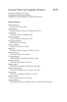 Autonomic and Trusted Computing : 4th International Conference, ATC 2007, Hong Kong, China, July 11-13, 2007, Proceedings