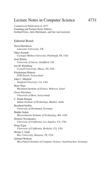 Distributed Computing : 21st International Symposium, DISC 2007, Lemesos, Cyprus, September 24-26, 2007, Proceedings